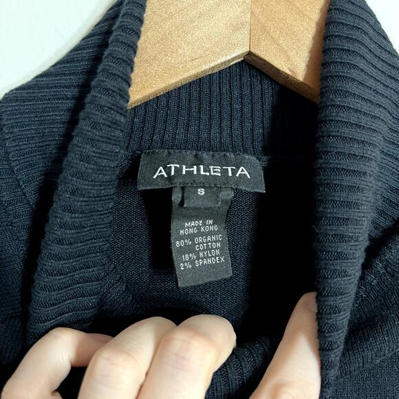 Athleta Black Turtleneck Sweater - Picture 4 of 5